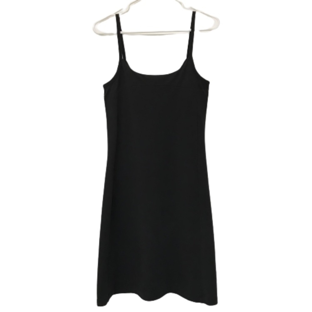 Patagonia Black Slip Dress with Spaghetti Straps